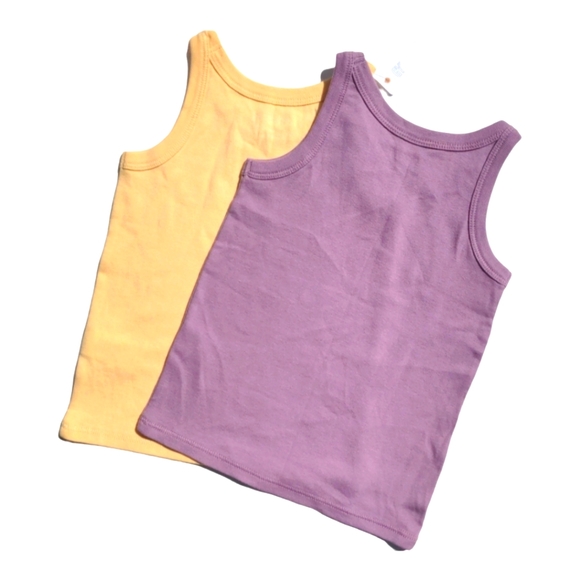 Gymboree Girl 2T Purple/Yellow (2) Tank Top - Picture 2 of 4